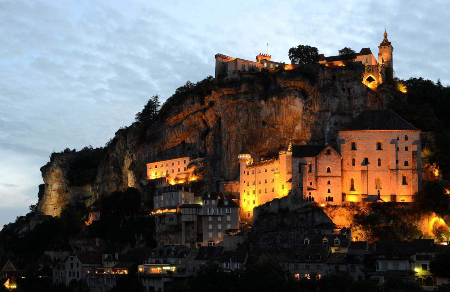 Rocamadour by night